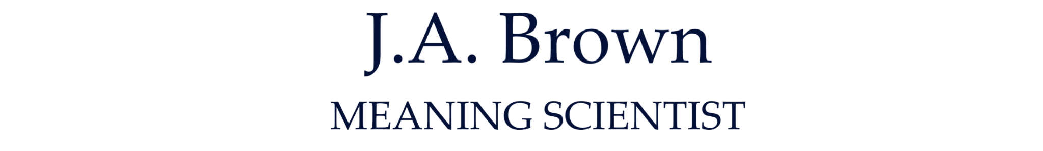 The J.A. Brown logo.